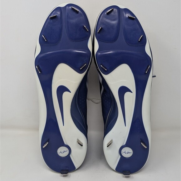 Nike Air Show Elite Baseball Metal Cleats Men\'s Size 16 Blue 414986-411 main image 11